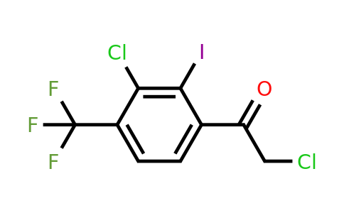 1807274-98-1 | 3'-Chloro-2'-iodo-4'-(trifluoromethyl)phenacyl chloride