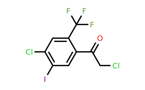 1807275-05-3 | 4'-Chloro-5'-iodo-2'-(trifluoromethyl)phenacyl chloride