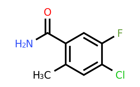 1807276-57-8 | 4-Chloro-5-fluoro-2-methylbenzamide