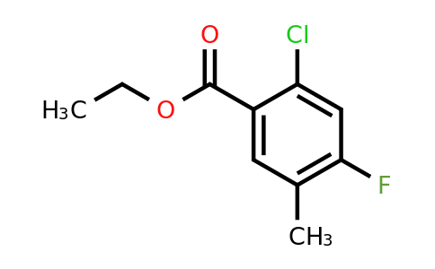1807276-75-0 | Ethyl 2-chloro-4-fluoro-5-methylbenzoate