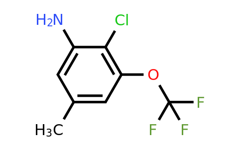 1807277-00-4 | 2-Chloro-5-methyl-3-(trifluoromethoxy)aniline