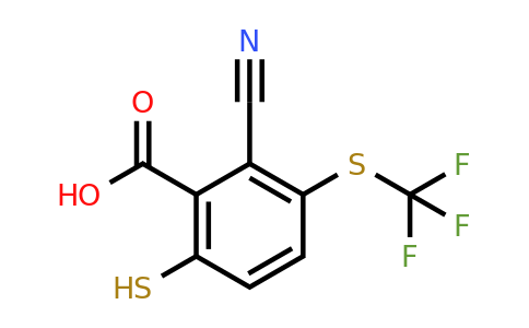 1807278-60-9 | 2-Cyano-6-mercapto-3-(trifluoromethylthio)benzoic acid