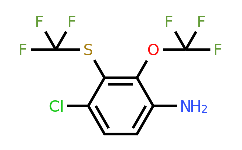 1807278-69-8 | 4-Chloro-2-trifluoromethoxy-3-(trifluoromethylthio)aniline
