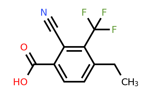 1807278-97-2 | 2-Cyano-4-ethyl-3-(trifluoromethyl)benzoic acid
