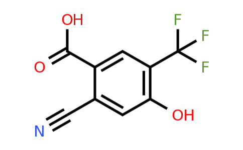 1807280-10-9 | 2-Cyano-4-hydroxy-5-(trifluoromethyl)benzoic acid