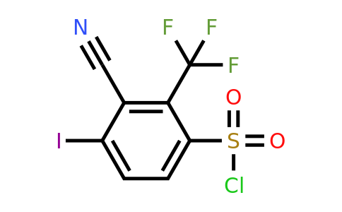 1807280-21-2 | 3-Cyano-4-iodo-2-(trifluoromethyl)benzenesulfonylchloride
