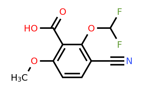 1807280-88-1 | 3-Cyano-2-difluoromethoxy-6-methoxybenzoic acid
