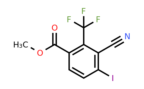 1807280-98-3 | Methyl 3-cyano-4-iodo-2-(trifluoromethyl)benzoate