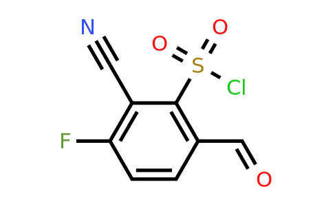 1807281-07-7 | 2-Cyano-3-fluoro-6-formylbenzenesulfonylchloride