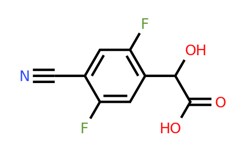 1807281-18-0 | 4-Cyano-2,5-difluoromandelic acid
