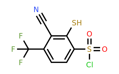 1807283-39-1 | 3-Cyano-2-mercapto-4-(trifluoromethyl)benzenesulfonylchloride