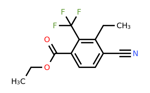 1807284-89-4 | Ethyl 4-cyano-3-ethyl-2-(trifluoromethyl)benzoate