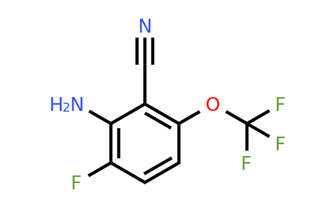 1807286-40-3 | 2-Cyano-6-fluoro-3-(trifluoromethoxy)aniline