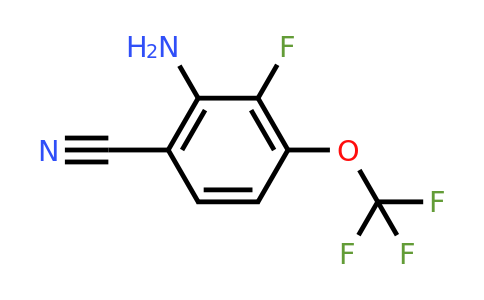 1807286-57-2 | 6-Cyano-2-fluoro-3-(trifluoromethoxy)aniline