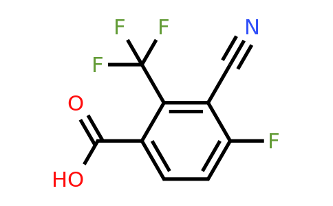 1807287-31-5 | 3-Cyano-4-fluoro-2-(trifluoromethyl)benzoic acid