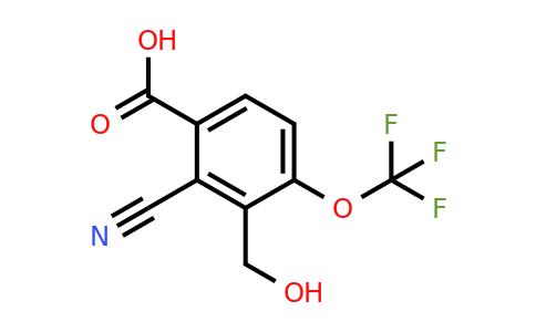 1807287-95-1 | 2-Cyano-3-hydroxymethyl-4-(trifluoromethoxy)benzoic acid