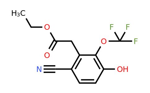 1807288-11-4 | Ethyl 6-cyano-3-hydroxy-2-(trifluoromethoxy)phenylacetate