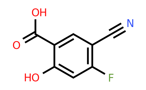 1807288-60-3 | 5-Cyano-4-fluoro-2-hydroxybenzoic acid