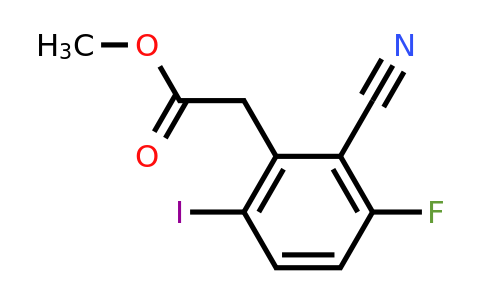 1807289-04-8 | Methyl 2-cyano-3-fluoro-6-iodophenylacetate
