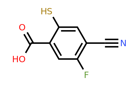 1807289-49-1 | 4-Cyano-5-fluoro-2-mercaptobenzoic acid