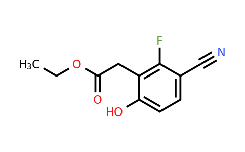 1807290-23-8 | Ethyl 3-cyano-2-fluoro-6-hydroxyphenylacetate