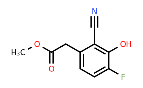 1807290-35-2 | Methyl 2-cyano-4-fluoro-3-hydroxyphenylacetate