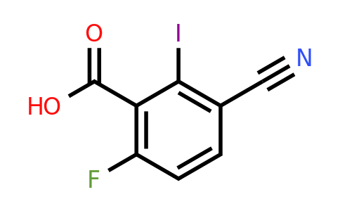 1807290-80-7 | 3-Cyano-6-fluoro-2-iodobenzoic acid