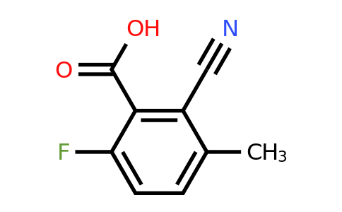 1807291-43-5 | 2-Cyano-6-fluoro-3-methylbenzoic acid