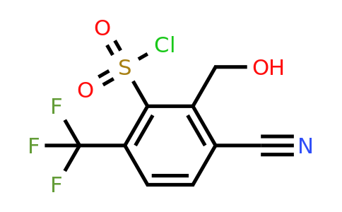 1807292-20-1 | 3-Cyano-2-hydroxymethyl-6-(trifluoromethyl)benzenesulfonylchloride