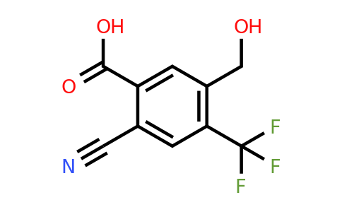 1807292-38-1 | 2-Cyano-5-hydroxymethyl-4-(trifluoromethyl)benzoic acid