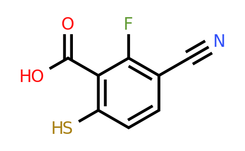 1807294-01-4 | 3-Cyano-2-fluoro-6-mercaptobenzoic acid