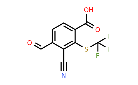 1807295-06-2 | 3-Cyano-4-formyl-2-(trifluoromethylthio)benzoic acid