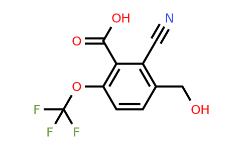 1807295-38-0 | 2-Cyano-3-hydroxymethyl-6-(trifluoromethoxy)benzoic acid