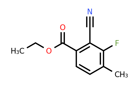 1807296-51-0 | Ethyl 2-cyano-3-fluoro-4-methylbenzoate