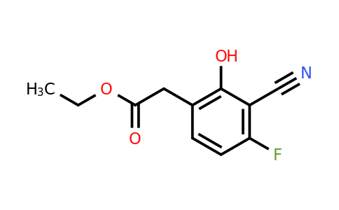 1807297-85-3 | Ethyl 3-cyano-4-fluoro-2-hydroxyphenylacetate