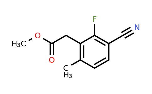 1807299-46-2 | Methyl 3-cyano-2-fluoro-6-methylphenylacetate