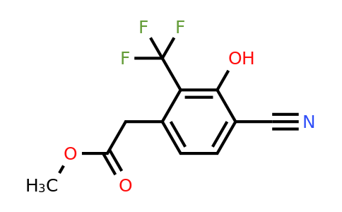 1807299-50-8 | Methyl 4-cyano-3-hydroxy-2-(trifluoromethyl)phenylacetate