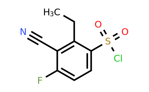 1807300-04-4 | 3-Cyano-4-fluoro-2-ethylbenzenesulfonylchloride