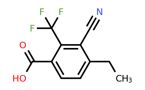 1807301-07-0 | 3-Cyano-4-ethyl-2-(trifluoromethyl)benzoic acid