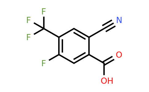 1807302-08-4 | 2-Cyano-5-fluoro-4-(trifluoromethyl)benzoic acid