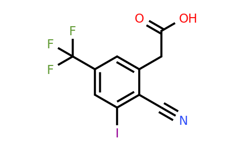 1807302-31-3 | 2-Cyano-3-iodo-5-(trifluoromethyl)phenylacetic acid