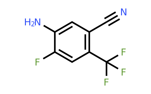 1807302-51-7 | 5-Cyano-2-fluoro-4-(trifluoromethyl)aniline