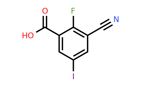 1807303-16-7 | 3-Cyano-2-fluoro-5-iodobenzoic acid