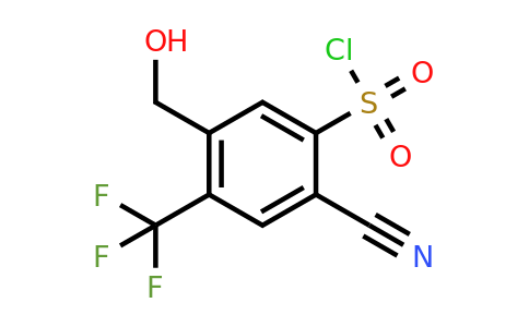 1807304-06-8 | 2-Cyano-5-hydroxymethyl-4-(trifluoromethyl)benzenesulfonylchloride