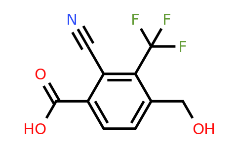 1807304-28-4 | 2-Cyano-4-hydroxymethyl-3-(trifluoromethyl)benzoic acid