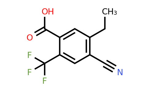 1807304-86-4 | 4-Cyano-5-ethyl-2-(trifluoromethyl)benzoic acid