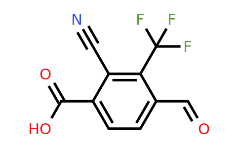 1807305-38-9 | 2-Cyano-4-formyl-3-(trifluoromethyl)benzoic acid