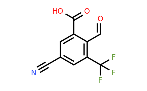1807305-47-0 | 5-Cyano-2-formyl-3-(trifluoromethyl)benzoic acid