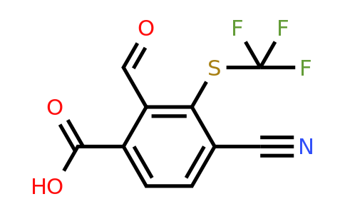 1807306-09-7 | 4-Cyano-2-formyl-3-(trifluoromethylthio)benzoic acid