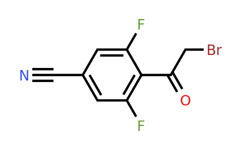1807307-30-7 | 4'-Cyano-2',6'-difluorophenacyl bromide